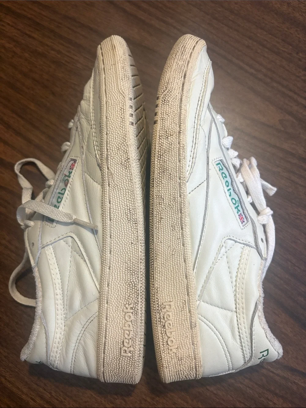 Reebok Club C 85 VINTAGE Size 9 White Sneakers Shoes